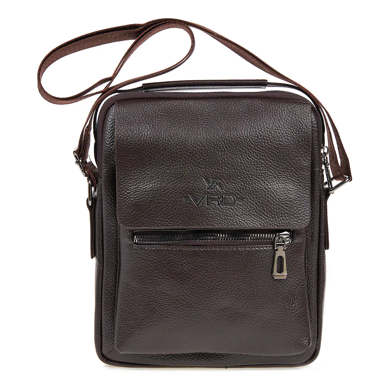 Verde Ανδρικό Τσαντάκι Χιαστί 13-0093 Καφέ