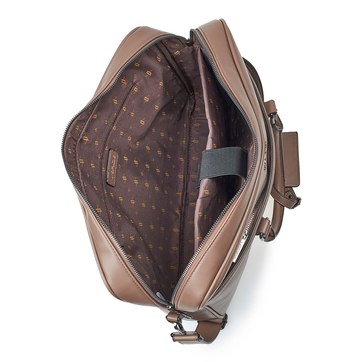 Verde Ανδρική Επαγγελματική Τσάντα για Lap-top 13-0115 Γκρι