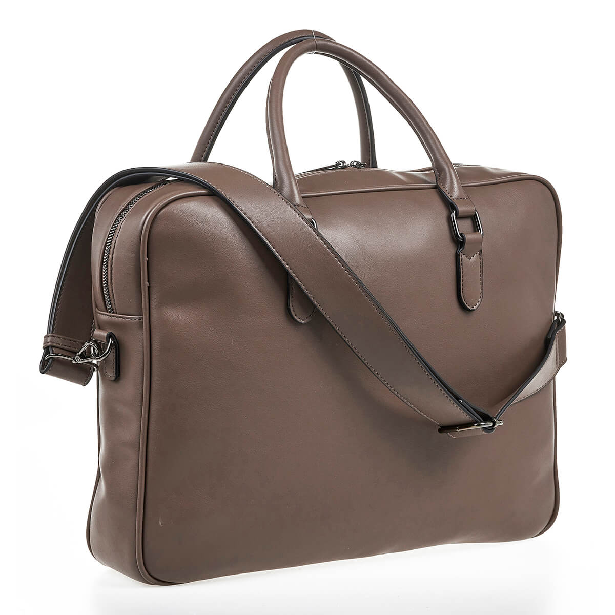 Verde Ανδρική Επαγγελματική Τσάντα για Lap-top 13-0115 Γκρι