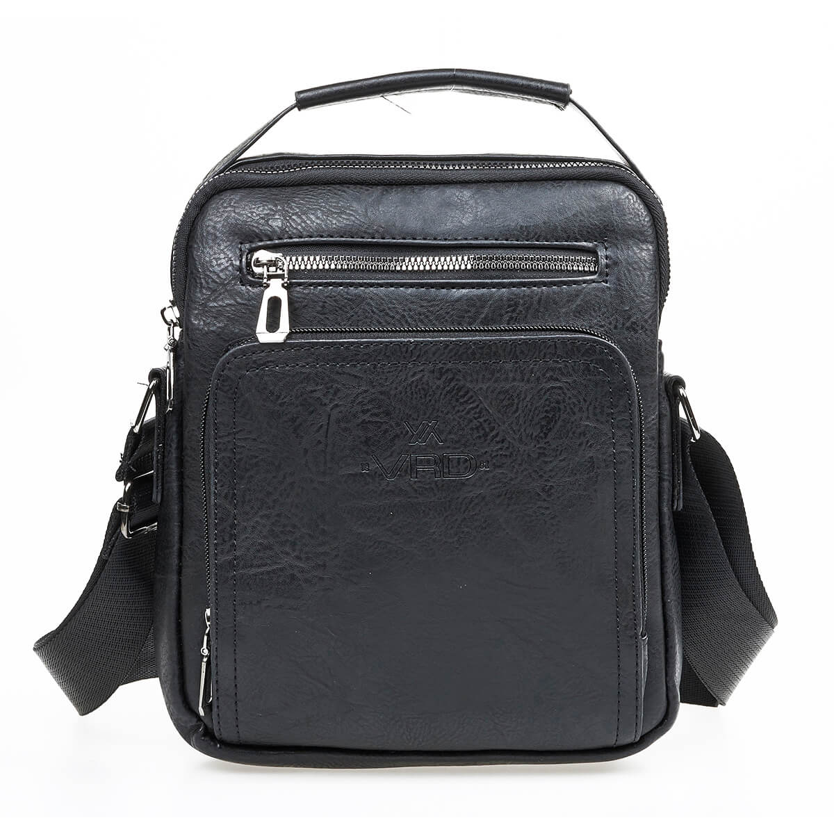 Verde Ανδρική Τσάντα Ωμου – Χιαστι 13-0116 Μαύρο