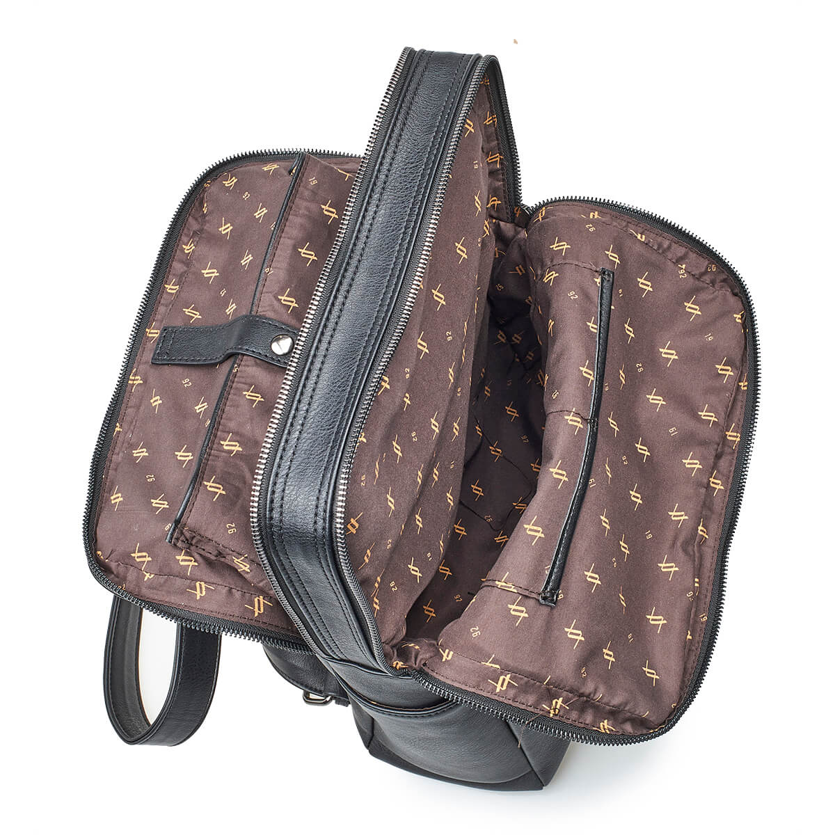 Verde Ανδρικό Σακίδιο Πλάτης 13-0120 Μαύρο