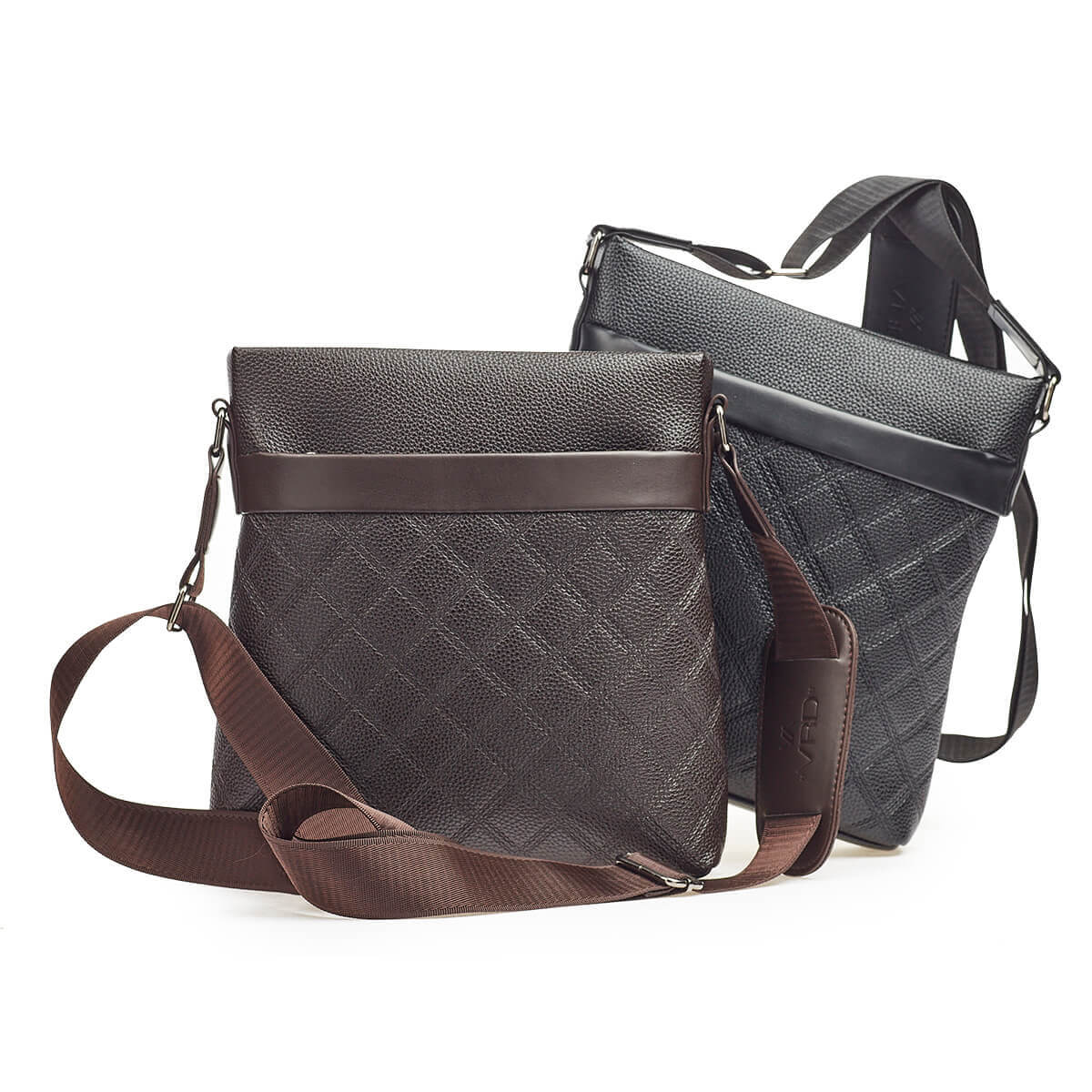 Verde Ανδρικό Τσαντάκι Χιαστί 13-0108 Καφέ