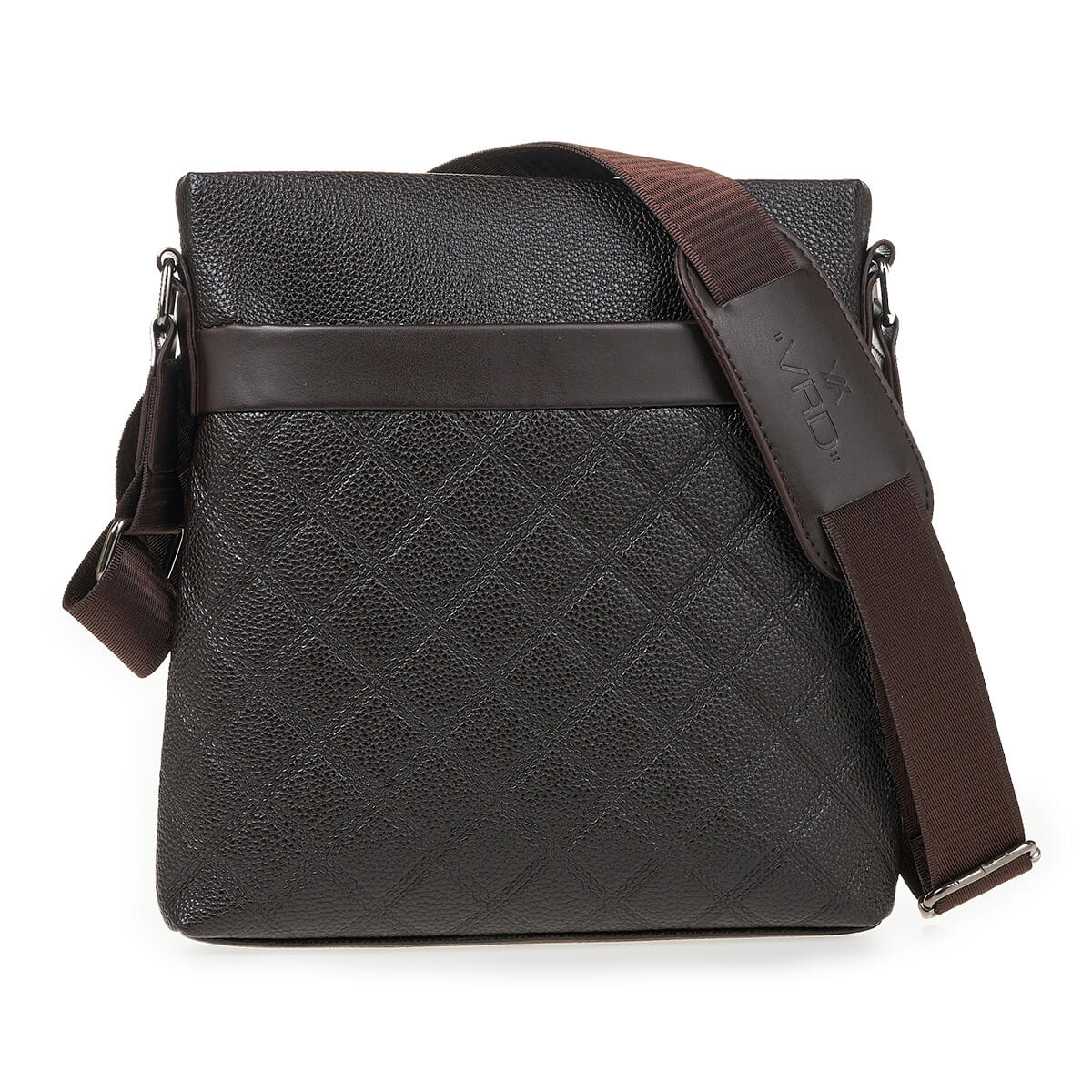 Verde Ανδρικό Τσαντάκι Χιαστί 13-0108 Καφέ