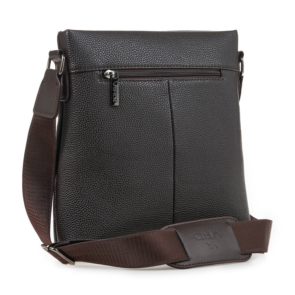 Verde Ανδρικό Τσαντάκι Χιαστί 13-0108 Καφέ