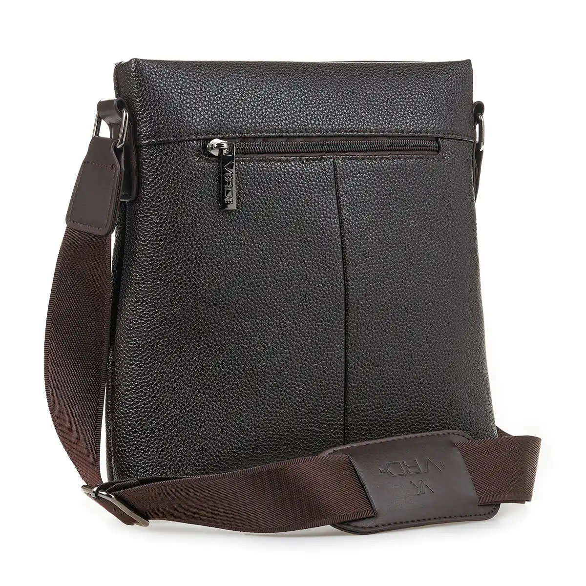 Verde Ανδρικό Τσαντάκι Χιαστί 13-0108 Καφέ