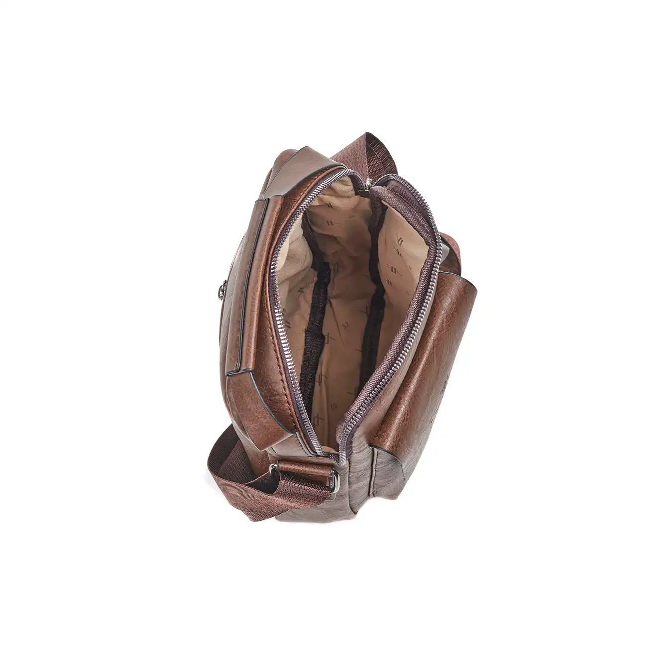 Verde Ανδρική Τσάντα Ώμου / Χιαστί 13-0079 μαύρο