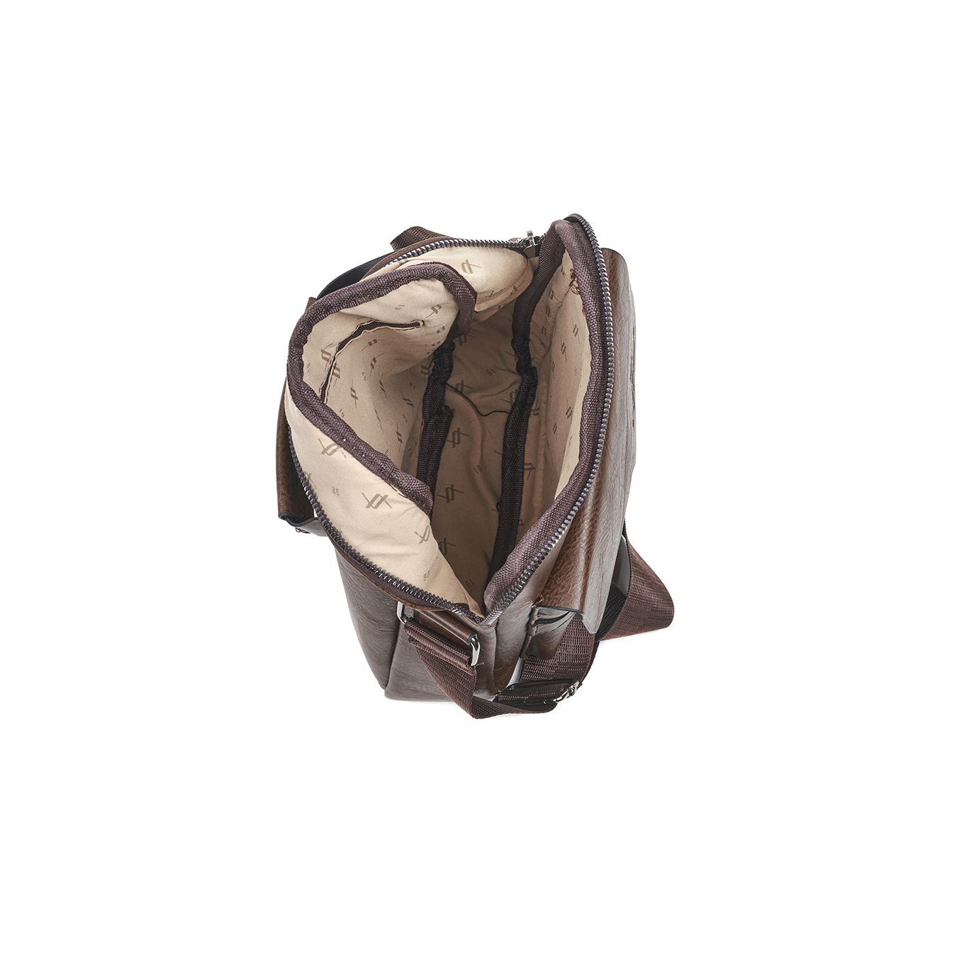 Verde Ανδρικό Τσαντάκι Χιαστί 13-0081 μαύρο