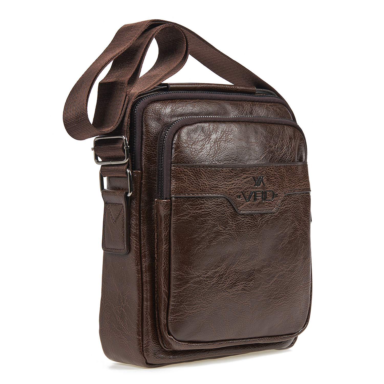 Verde Ανδρικό Τσαντάκι Χιαστί 13-0092 Καφέ