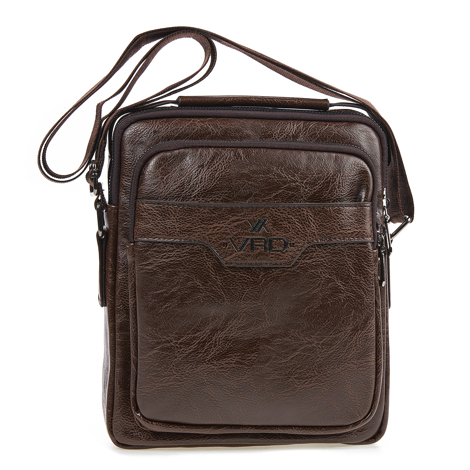 Verde Ανδρικό Τσαντάκι Χιαστί 13-0092 Καφέ