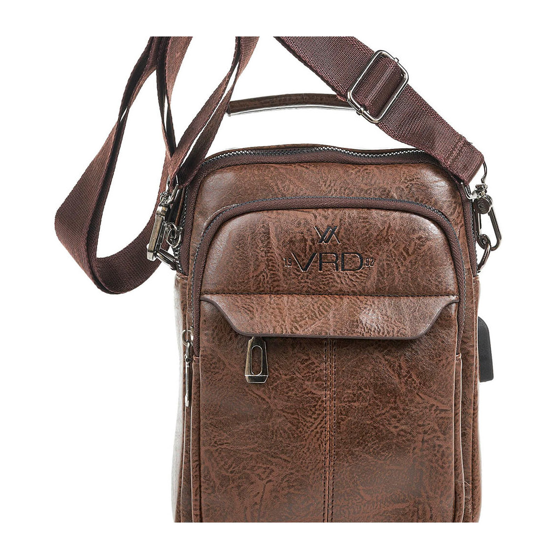 VERDE ΑΝΔΡΙΚΗ  ΤΣΑΝΤΑ 13-0097 ΚΑΦΕ ΣΚΟΥΡΟ