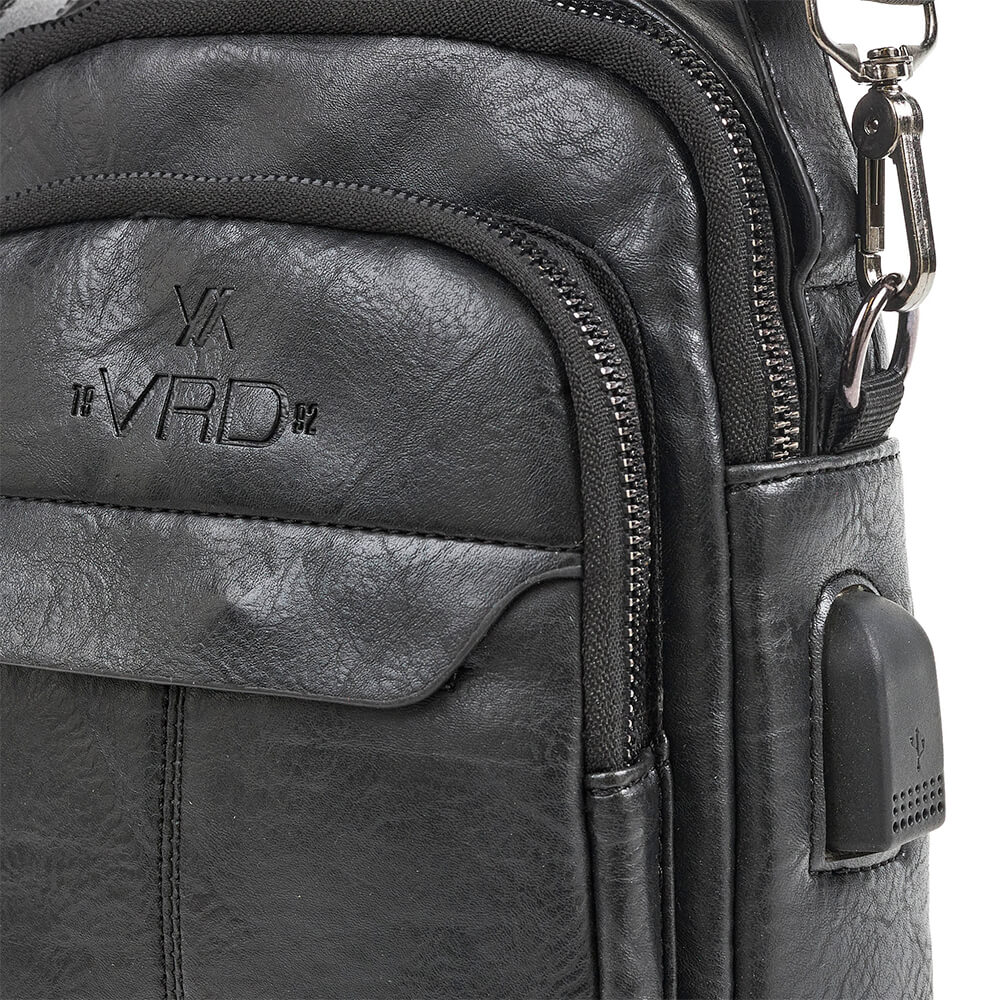 VERDE ΑΝΔΡΙΚΗ  ΤΣΑΝΤΑ 13-0098 ΜΑΥΡΟ