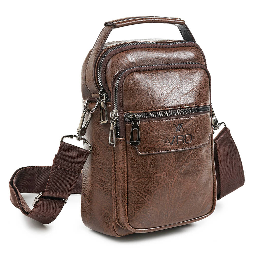 VERDE ΑΝΔΡΙΚΗ  ΤΣΑΝΤΑ 13-0099 ΚΑΦΕ ΣΚΟΥΡΟ