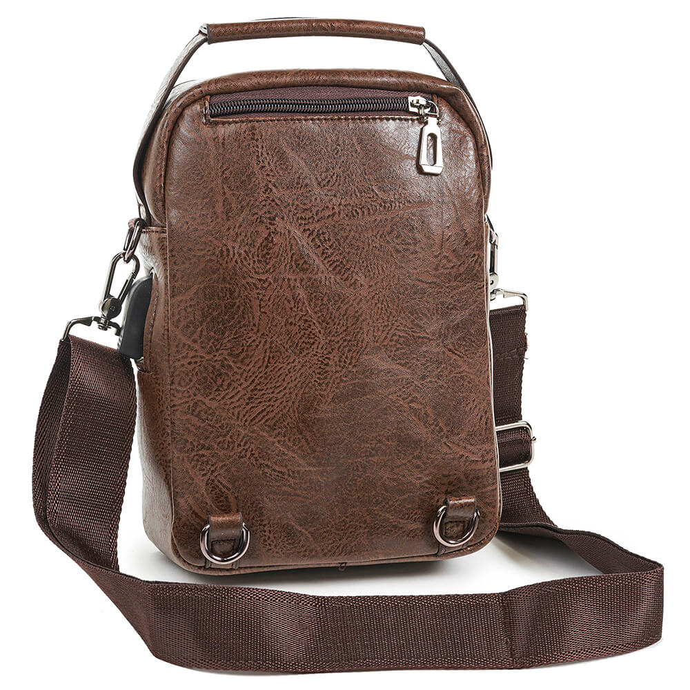 VERDE ΑΝΔΡΙΚΗ  ΤΣΑΝΤΑ 13-0099 ΚΑΦΕ ΣΚΟΥΡΟ