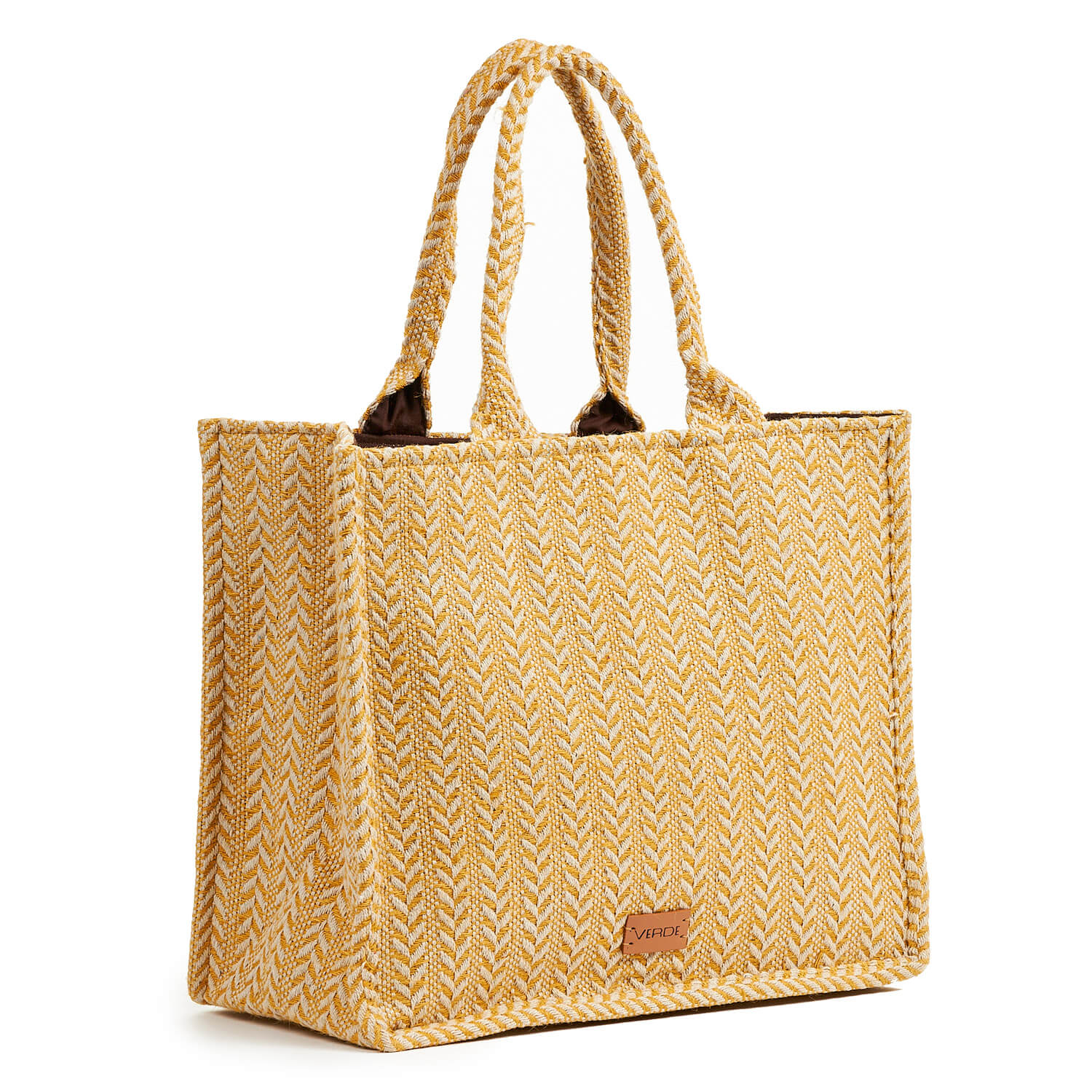 Verde Γυναικεία τσάντα Θαλάσσης 14-0164 Ψάθινη Ινδίας Πολύχρωμο