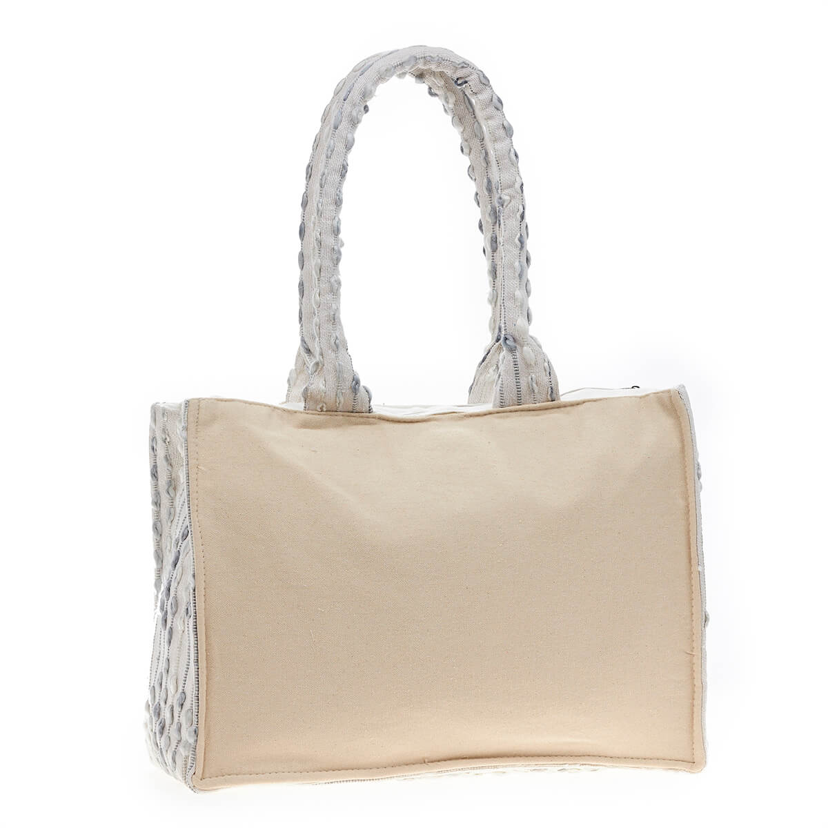 Verde Γυναικεία τσάντα Θαλάσσης 14-0197 Βαμβακερή Ινδίας Πολύχρωμο