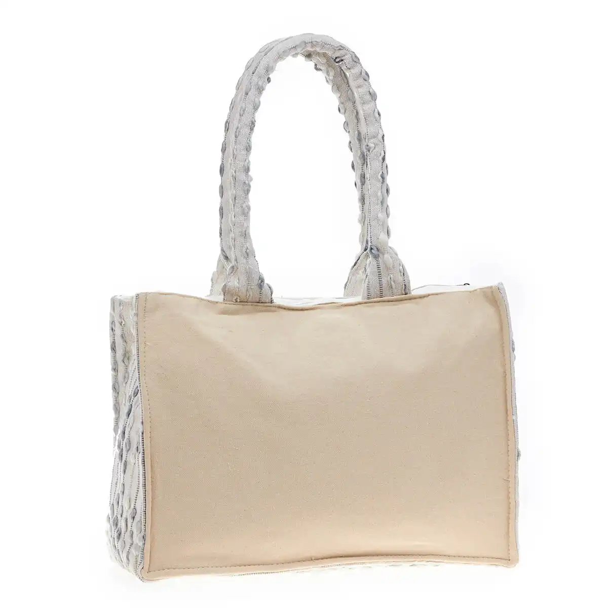 Verde Γυναικεία τσάντα Θαλάσσης 14-0197 Βαμβακερή Ινδίας Πολύχρωμο