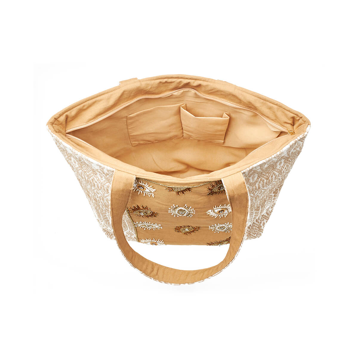 Verde Γυναικεία Τσάντα θαλάσσης 14-0235 απο Γιούτα & Ζακάρ Μπεζ