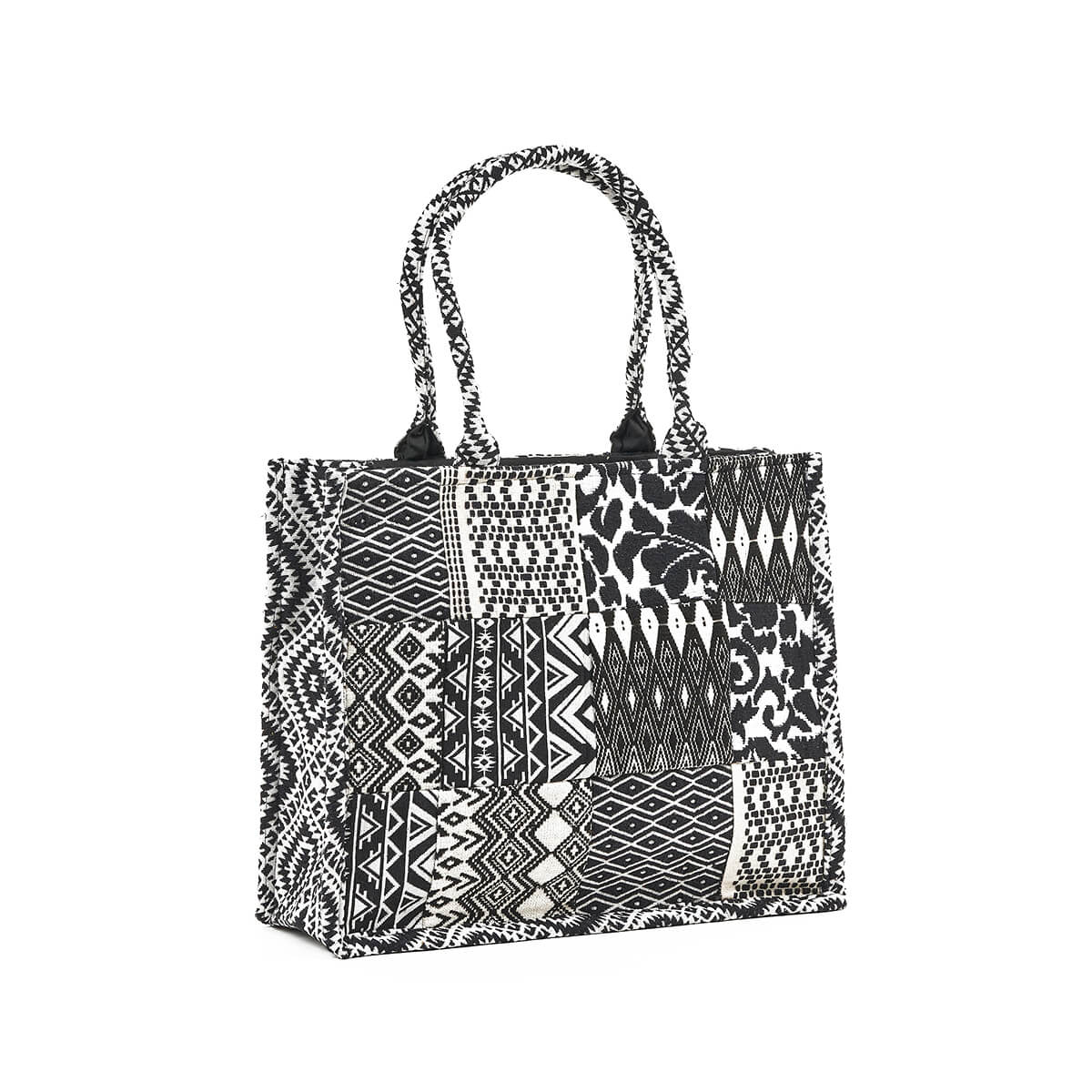 Verde Γυναικεία Τσάντα θαλάσσης 14-0259 Βισκόζη Μαύρο Verde Γυναικεία Τσάντα θαλάσσης 14-0259 Βισκόζη Μαύρο