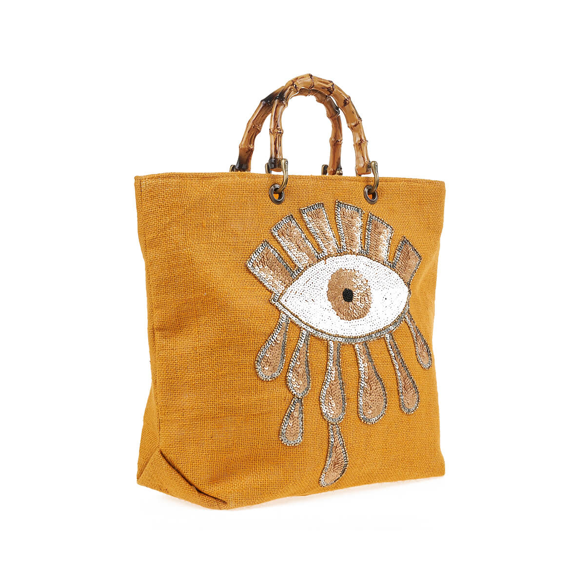 Verde Γυναικεία Τσάντα θαλάσσης 14-0268 Γιούτα Κίτρινο Verde Γυναικεία Τσάντα θαλάσσης 14-0268 Γιούτα Κίτρινο