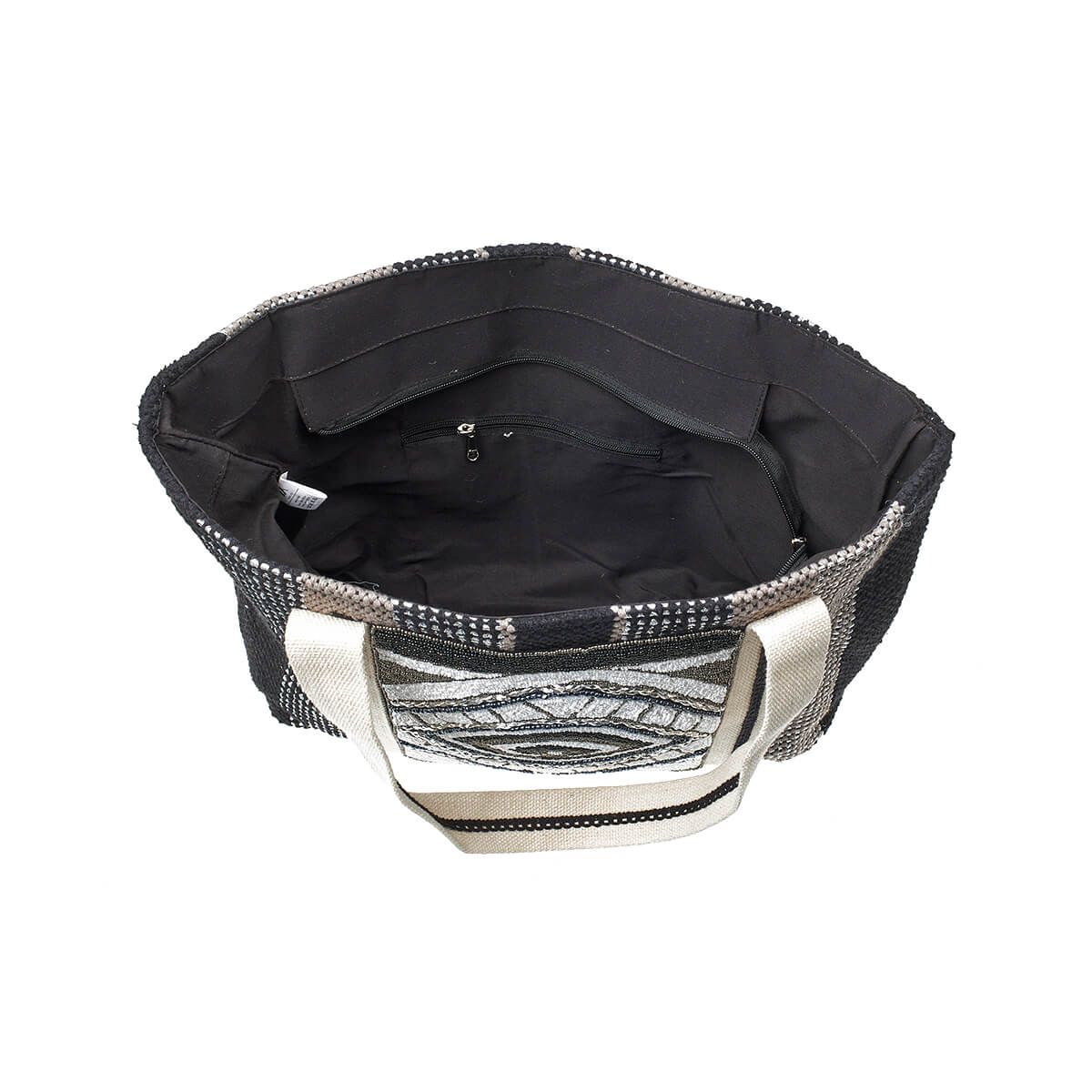 Verde Γυναικεία Τσάντα θαλάσσης 14-0273 Βαμβάκι Πολύχρωμο