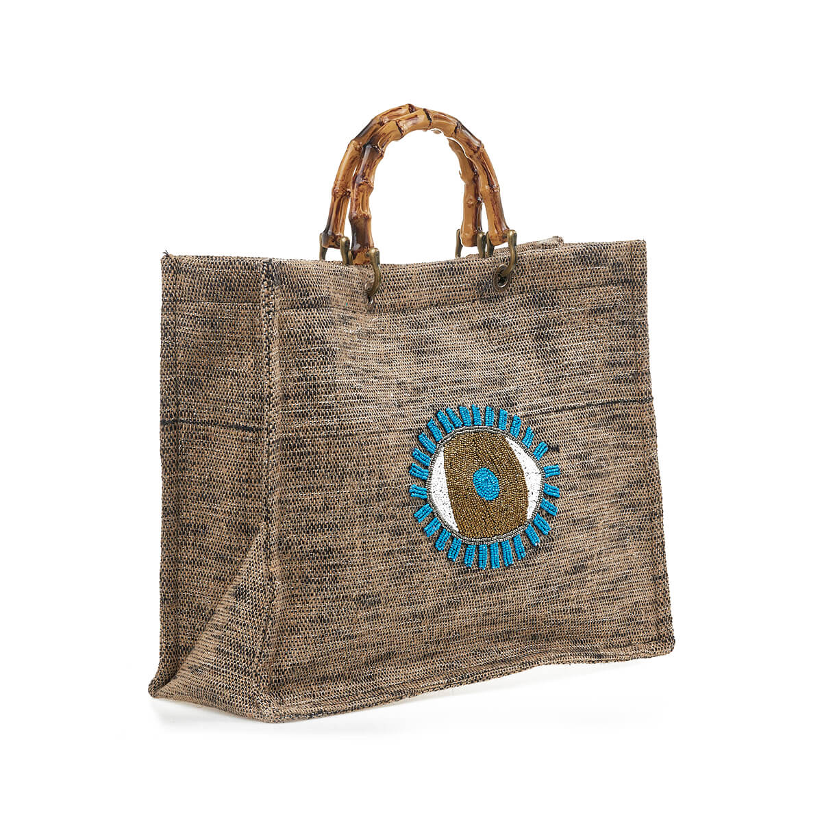 Verde Γυναικεία Τσάντα θαλάσσης 14-0276 απο Βαμβάκι & Γιούτα Μαύρο Verde Γυναικεία Τσάντα θαλάσσης 14-0276 απο Βαμβάκι & Γιούτα Μαύρο