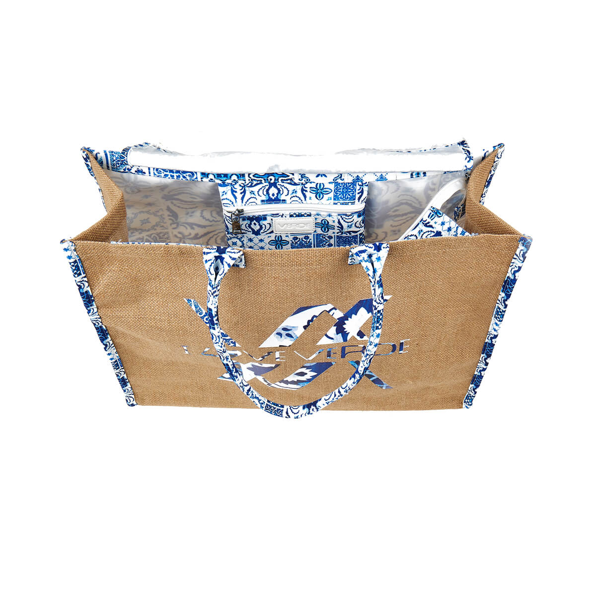 Verde Γυναικεία Τσάντα θαλάσσης 14-0291 Γιούτα Μπεζ Verde Γυναικεία Τσάντα θαλάσσης 14-0291 Γιούτα Μπεζ