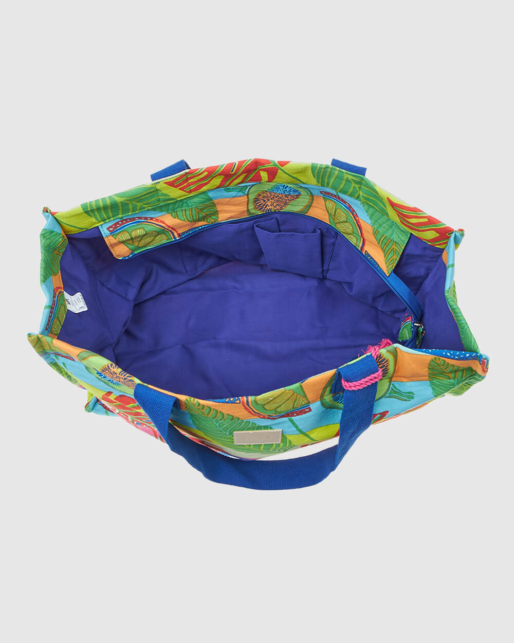 VERDE ΓΥΝΑΙΚΕΙΑ ΤΣΑΝΤΑ ΘΑΛΑΣΣΗΣ 14-0326 ΒΑΜΒΑΚΕΡΗ ΙΝΔΙΑΣ ΠΟΛΥΧΡΩΜΟ