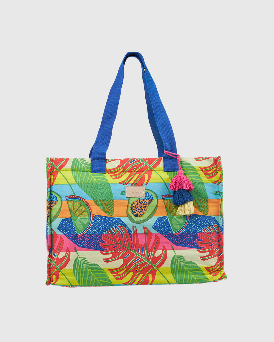 VERDE ΓΥΝΑΙΚΕΙΑ ΤΣΑΝΤΑ ΘΑΛΑΣΣΗΣ 14-0326 ΒΑΜΒΑΚΕΡΗ ΙΝΔΙΑΣ ΠΟΛΥΧΡΩΜΟ