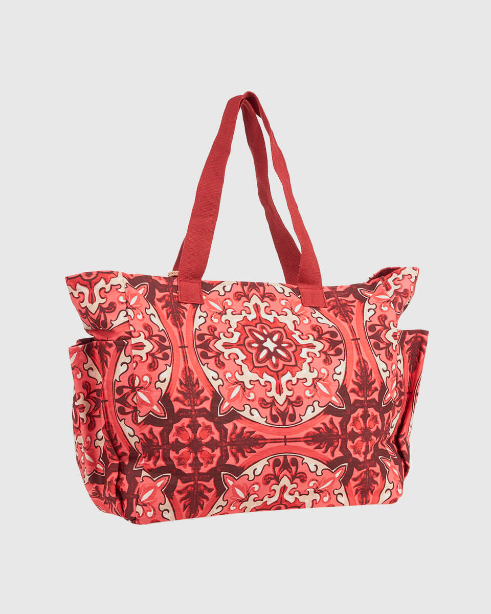 VERDE ΓΥΝΑΙΚΕΙΑ ΤΣΑΝΤΑ ΘΑΛΑΣΣΗΣ 14-0328 ΒΑΜΒΑΚΕΡΗ ΙΝΔΙΑΣ ΚΟΚΚΙΝΟ