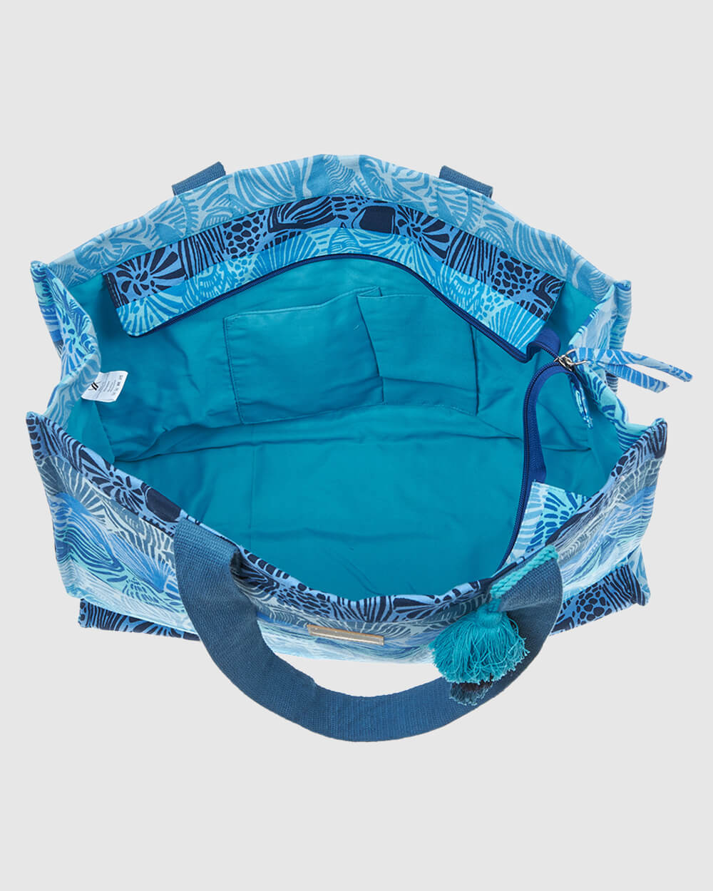 VERDE ΓΥΝΑΙΚΕΙΑ ΤΣΑΝΤΑ ΘΑΛΑΣΣΗΣ 14-0333 ΒΑΜΒΑΚΕΡΗ ΙΝΔΙΑΣ ΜΠΛΕ