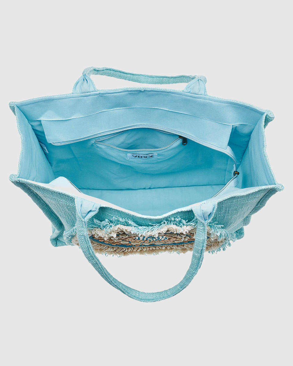 VERDE ΓΥΝΑΙΚΕΙΑ ΤΣΑΝΤΑ ΘΑΛΑΣΣΗΣ 14-0365 ΒΑΜΒΑΚΕΡΗ ΙΝΔΙΑΣ ΓΑΛΑΖΙΟ