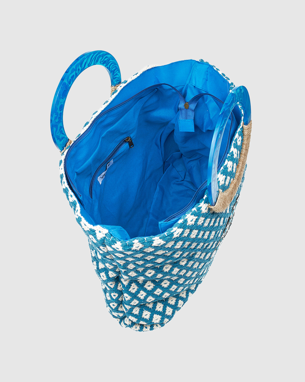 VERDE ΓΥΝΑΙΚΕΙΑ ΤΣΑΝΤΑ ΘΑΛΑΣΣΗΣ 14-0370 ΒΑΜΒΑΚΕΡΗ ΙΝΔΙΑΣ ΜΠΛΕ