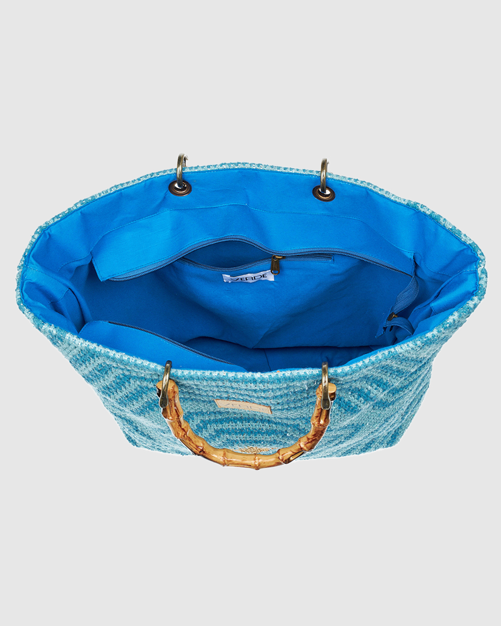 VERDE ΓΥΝΑΙΚΕΙΑ ΤΣΑΝΤΑ ΘΑΛΑΣΣΗΣ 14-0376 ΒΑΜΒΑΚΕΡΗ ΙΝΔΙΑΣ ΜΠΛΕ