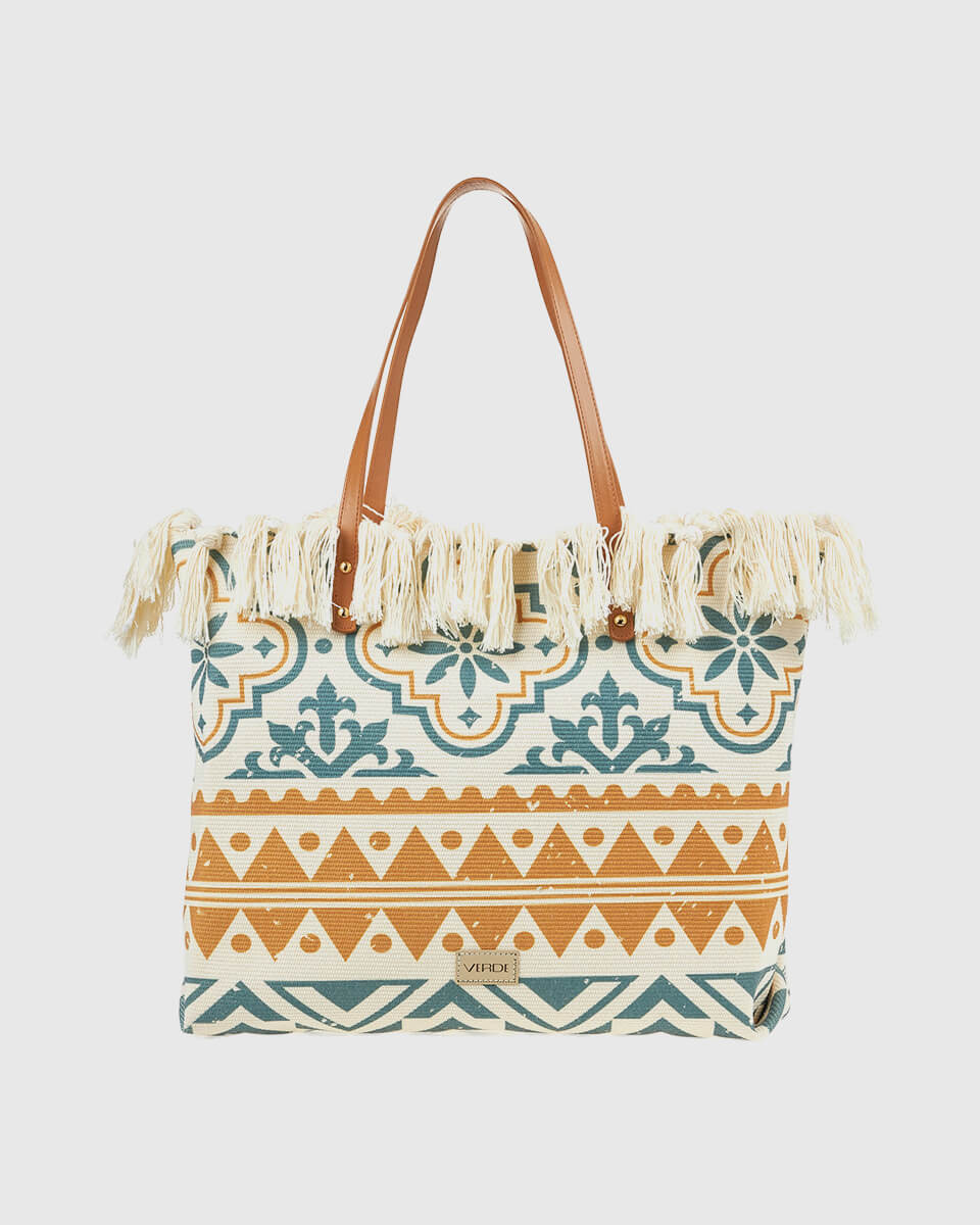 VERDE ΓΥΝΑΙΚΕΙΑ ΤΣΑΝΤΑ ΘΑΛΑΣΣΗΣ 14-0385 ΠΟΛΥΧΡΩΜΟ