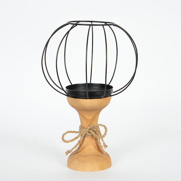 ΚΗΡΟΠΗΓΙΟ ΞΥΛΙΝΟ ΚΑΦΕ 20.5×20.5x32cm