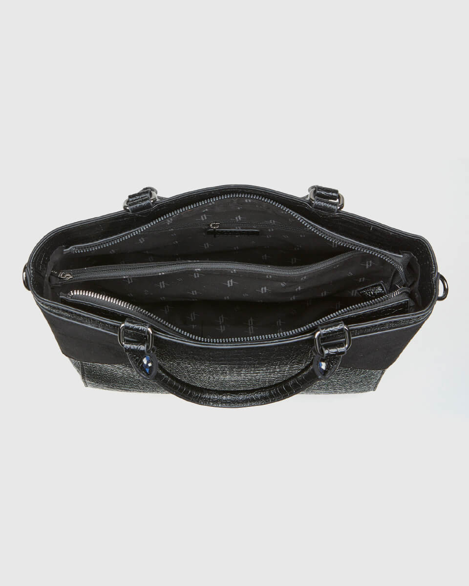 VERDE ΓΥΝΑΙΚΕΙΑ ΤΣΑΝΤΑ ΧΕΙΡΟΣ 16-0008137  ΜΑΥΡΟ