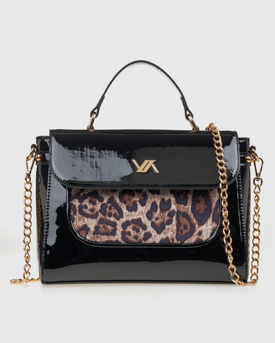 VERDE ΓΥΝΑΙΚΕΙΑ ΤΣΑΝΤΑ ΧΕΙΡΟΣ 16-0008138 ANIMAL PRINT ΜΑΥΡΟ VERDE ΓΥΝΑΙΚΕΙΑ ΤΣΑΝΤΑ ΧΕΙΡΟΣ 16-0008138 ANIMAL PRINT ΜΑΥΡΟ