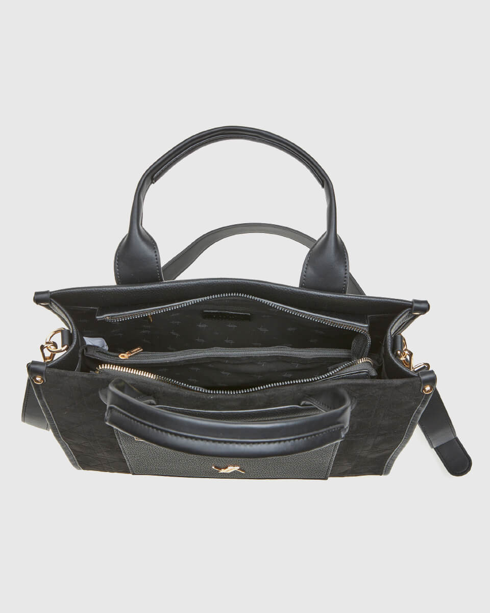 VERDE ΓΥΝΑΙΚΕΙΑ ΤΣΑΝΤΑ ΧΕΙΡΟΣ 16-0008164  ΜΑΥΡΟ