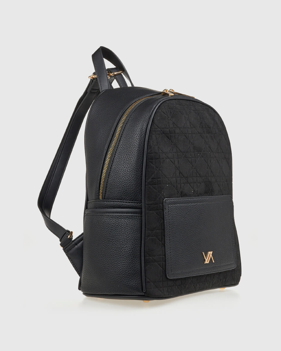 VERDE ΓΥΝΑΙΚΕΙΟ ΣΑΚΙΔΙΟ ΠΛΑΤΗΣ 16-0008166  ΜΑΥΡΟ