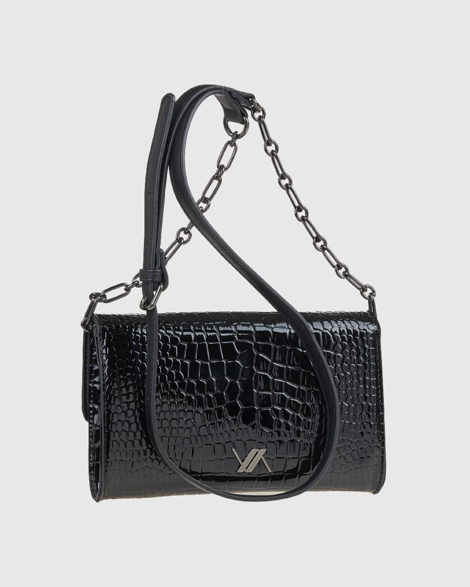 VERDE ΓΥΝΑΙΚΕΙΑ ΤΣΑΝΤΑ ΧΙΑΣΤΙ 16-0008169  ΜΑΥΡΟ