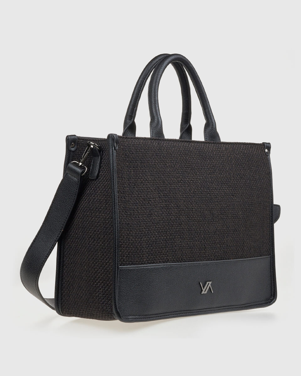 VERDE ΓΥΝΑΙΚΕΙΑ ΤΣΑΝΤΑ ΧΕΙΡΟΣ 16-0008180  ΜΑΥΡΟ