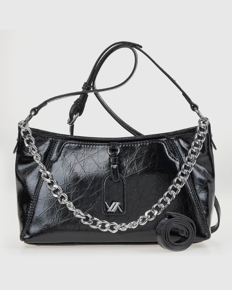 VERDE ΓΥΝΑΙΚΕΙΑ ΤΣΑΝΤΑ ΩΜΟΥ 16-0008181 ΜΑΥΡΟ