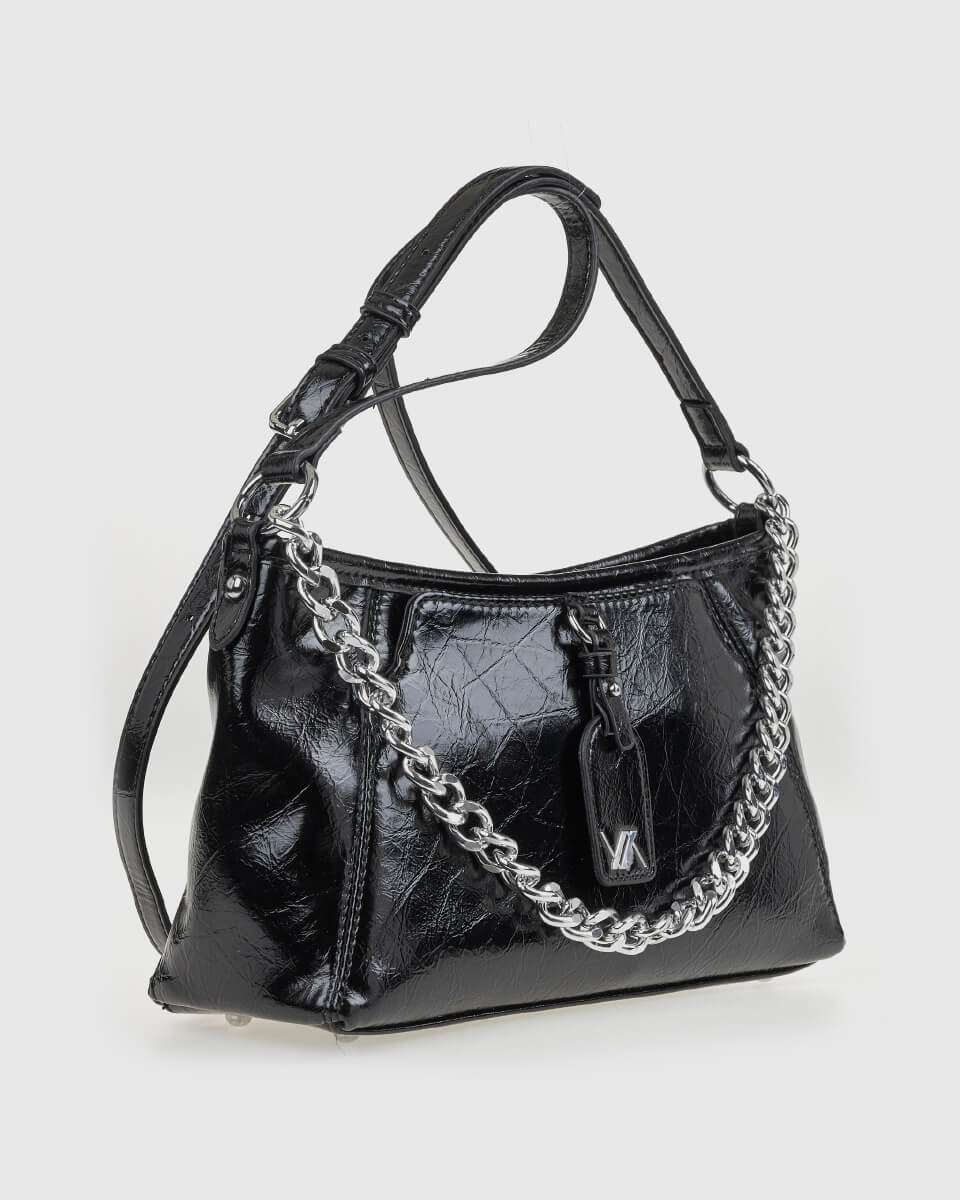 VERDE ΓΥΝΑΙΚΕΙΑ ΤΣΑΝΤΑ ΩΜΟΥ 16-0008181 ΜΑΥΡΟ