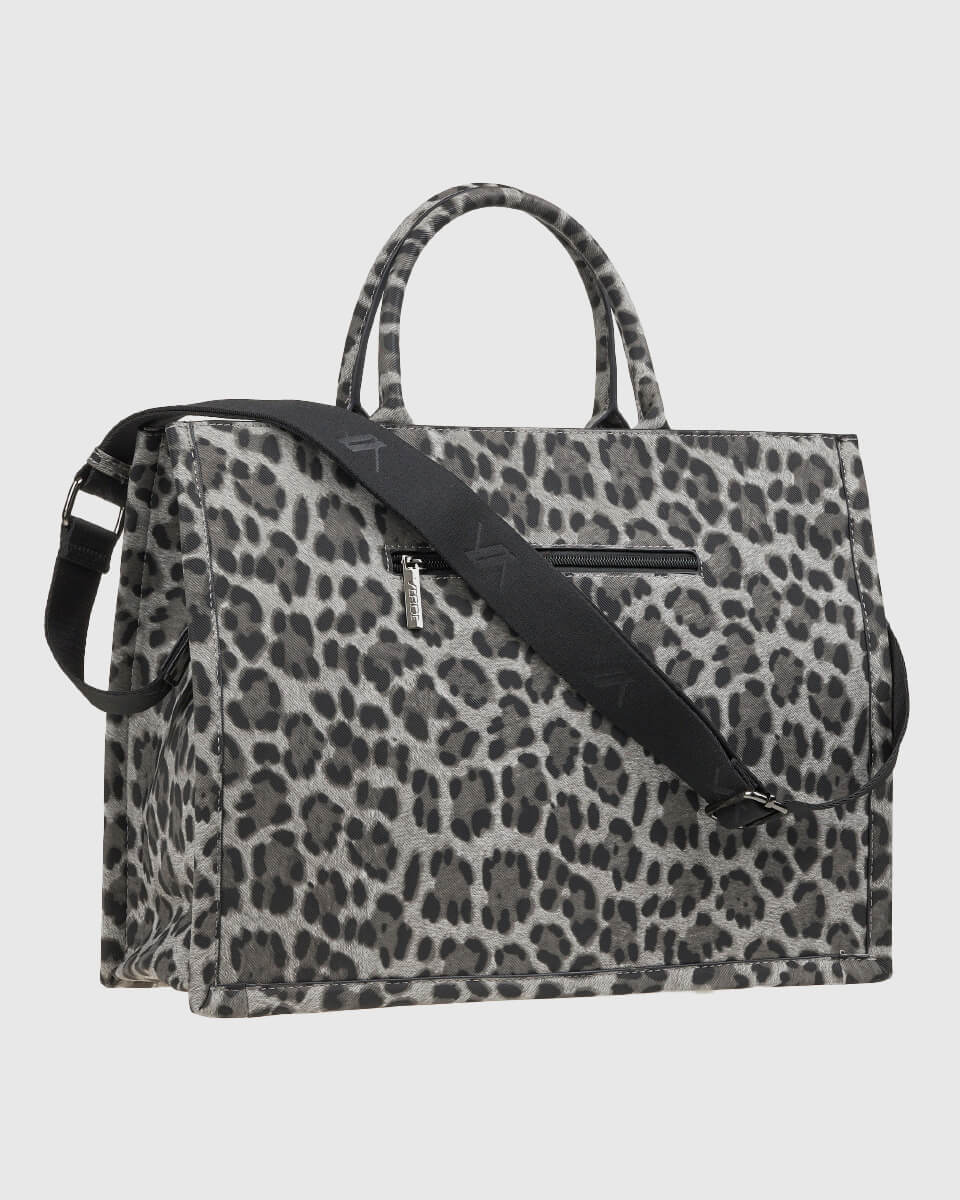 VERDE ΓΥΝΑΙΚΕΙΑ ΤΣΑΝΤΑ ΧΕΙΡΟΣ 16-0008183 ANIMAL PRINT ΜΑΥΡΟ