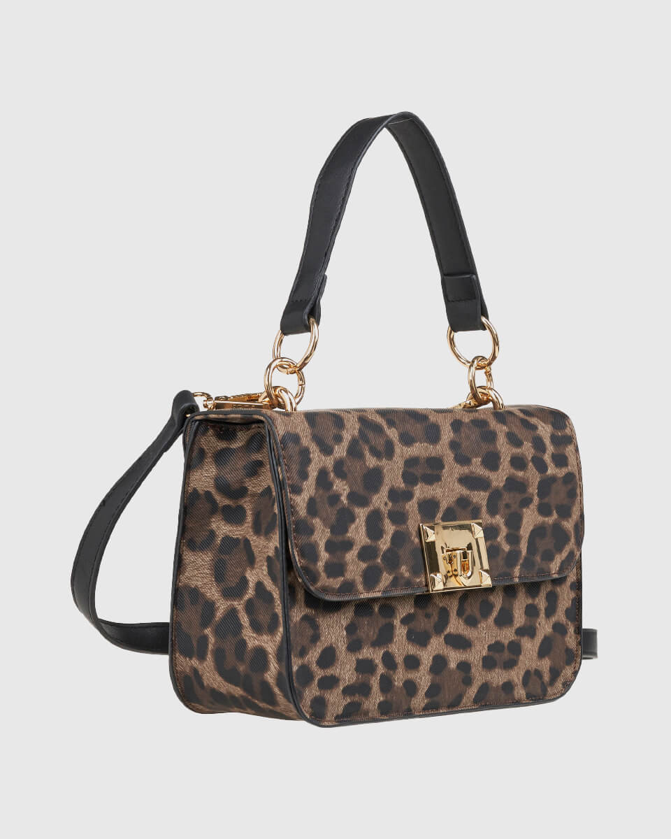 VERDE ΓΥΝΑΙΚΕΙΑ ΤΣΑΝΤΑ ΧΙΑΣΤΙ 16-0008184 ANIMAL PRINT ΚΑΦΕ