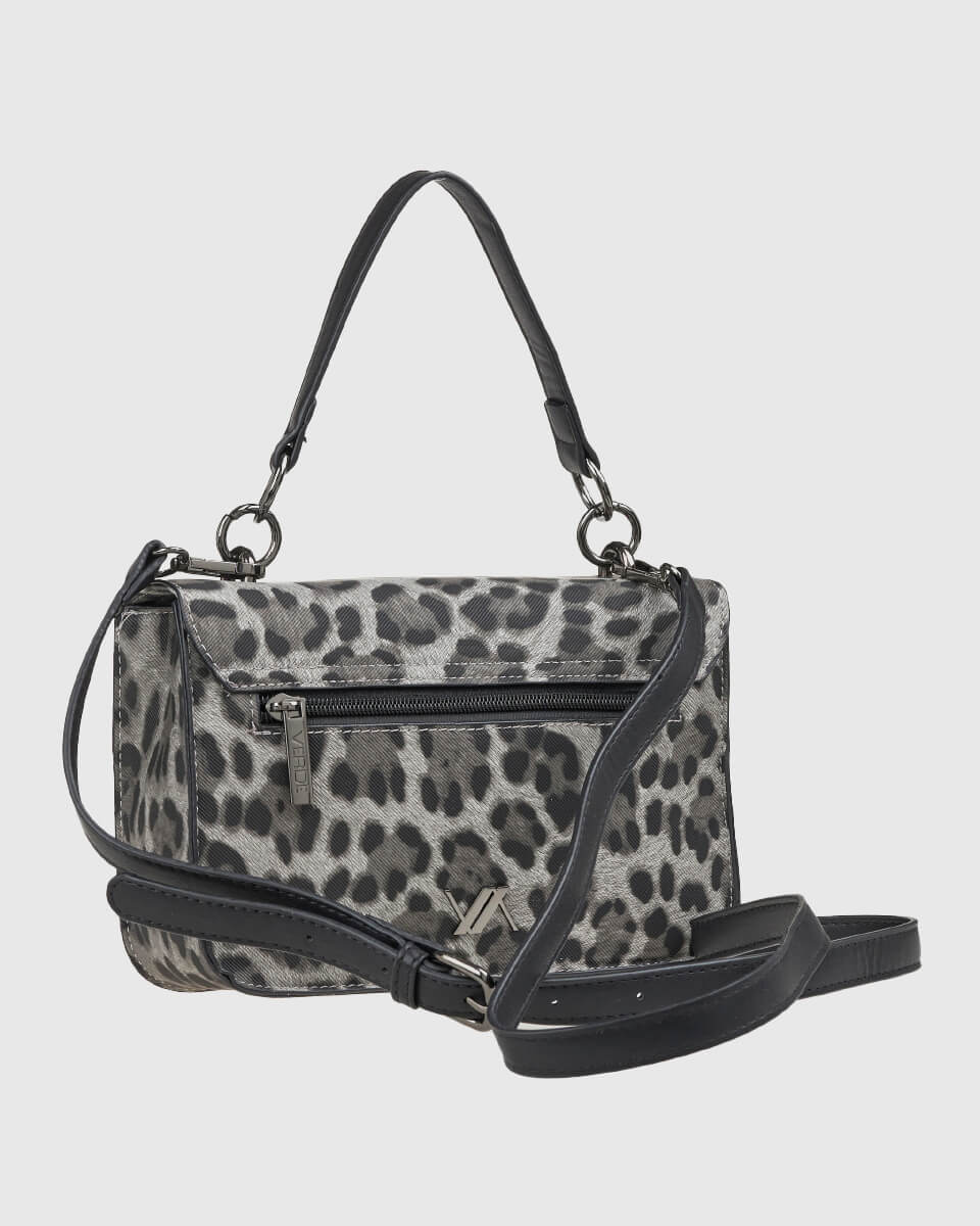 VERDE ΓΥΝΑΙΚΕΙΑ ΤΣΑΝΤΑ ΧΙΑΣΤΙ 16-0008184 ANIMAL PRINT ΜΑΥΡΟ