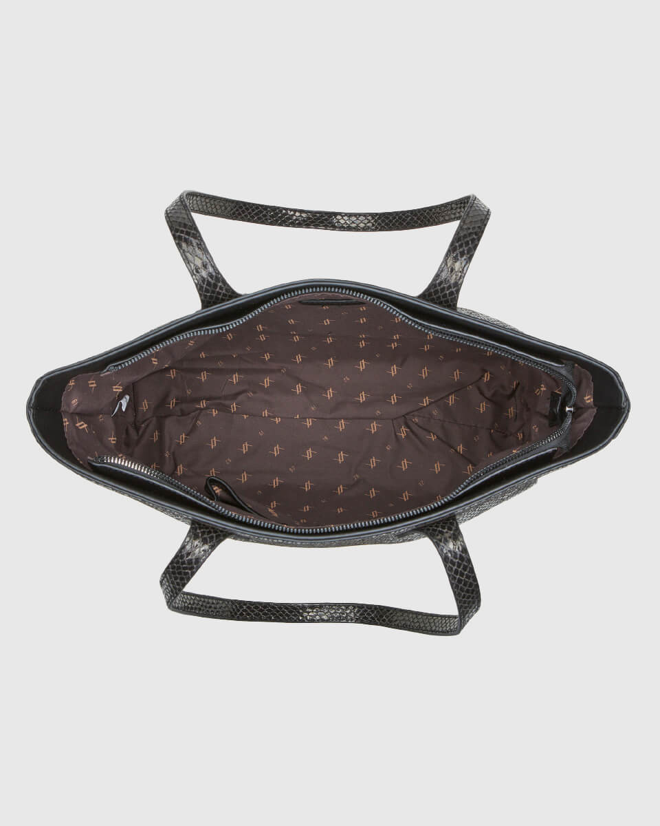 VERDE ΓΥΝΑΙΚΕΙΑ ΤΣΑΝΤΑ ΩΜΟΥ 16-0008239 ANIMAL PRINT ΜΑΥΡΟ