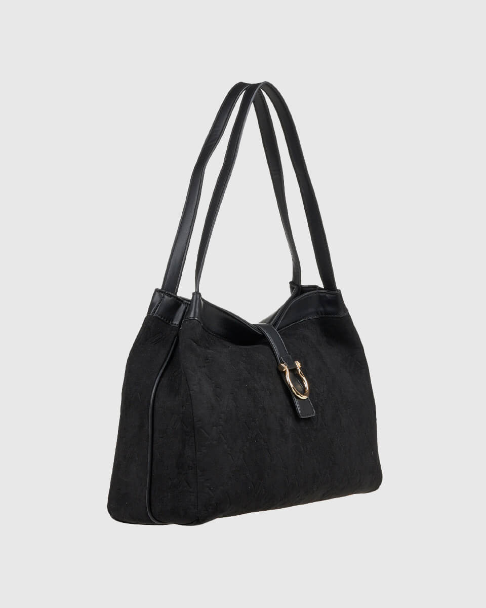 VERDE ΓΥΝΑΙΚΕΙΑ ΤΣΑΝΤΑ ΩΜΟΥ 16-0008260  ΜΑΥΡΟ