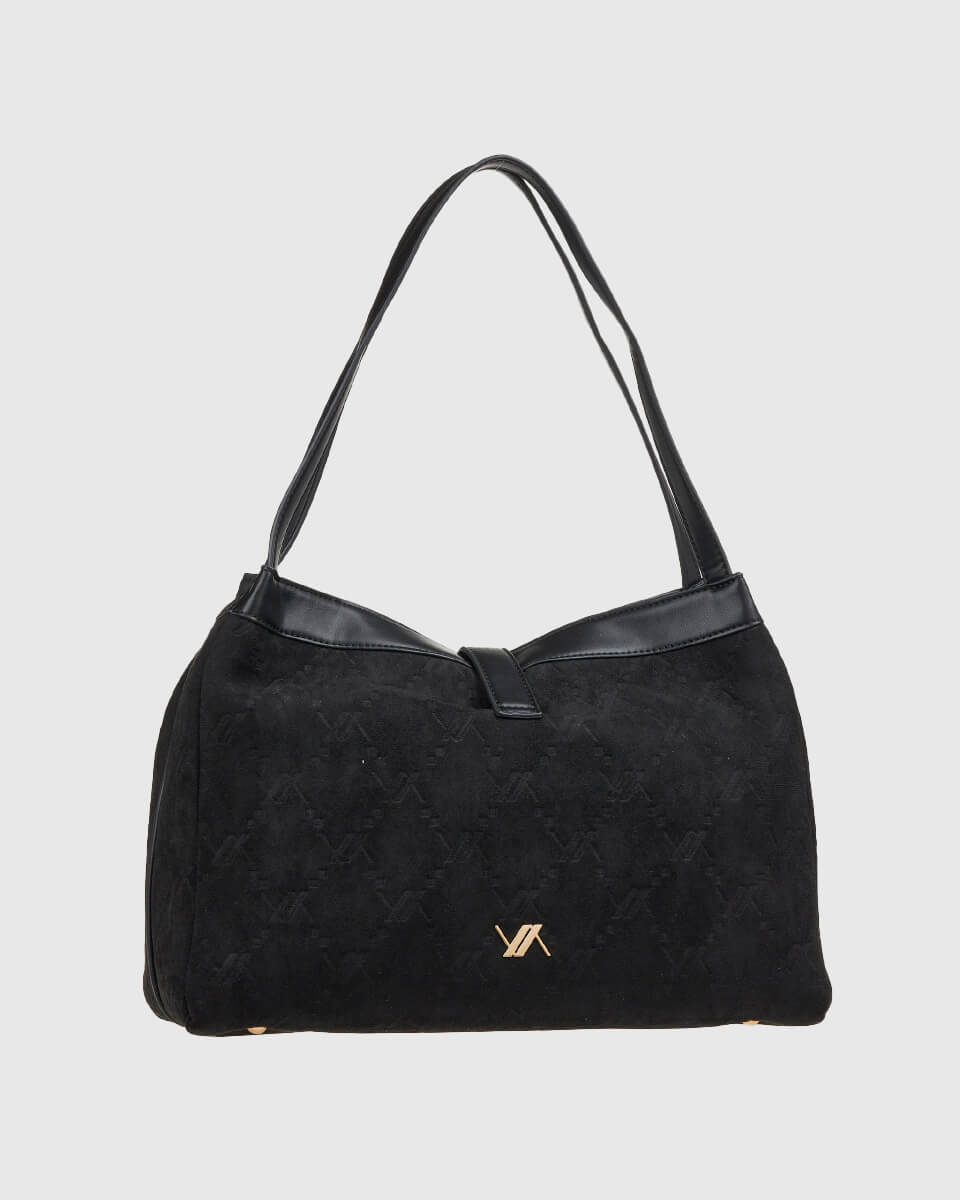 VERDE ΓΥΝΑΙΚΕΙΑ ΤΣΑΝΤΑ ΩΜΟΥ 16-0008260  ΜΑΥΡΟ