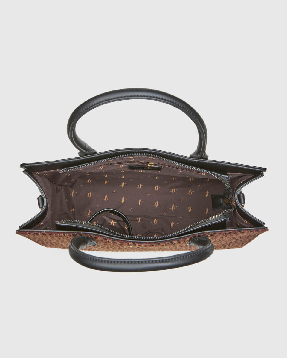 VERDE ΓΥΝΑΙΚΕΙΑ ΤΣΑΝΤΑ ΧΕΙΡΟΣ 16-0008262 ANIMAL PRINT ΚΑΦΕ VERDE ΓΥΝΑΙΚΕΙΑ ΤΣΑΝΤΑ ΧΕΙΡΟΣ 16-0008262 ANIMAL PRINT ΚΑΦΕ